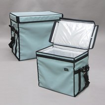 가방몰 BBO-008 대형 30리터 온도측정기 보냉보온백 방수고급단열재 아이스박스쿨러 의료용보냉가방