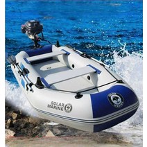 바다낚시보트 고무 에어 모터 보트 민물낚시, 1.75 베어 보트 (소프트 바닥)