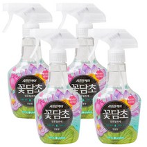 [살균 99.9%] 샤프란케어 꽃담초 섬유탈취제 연꽃향 용기 400ml, 4개