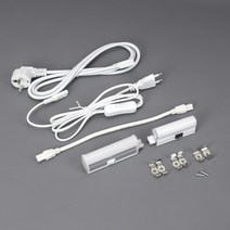 LED T5부속품 전원선 연결선 스위치 클립 스위치코드선 T5 부품 간접등 라인조명, A_2P LED T5부속품, 2P T5 스위치전원선 1.5m