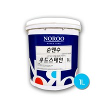 노루페인트 목재 방부목용 순앤수 우드스테인 1L 무광, 밤나무색