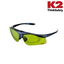 K2세이프티 K2 세이프티 보안경 KP-103B 산업용 안전 고글, 그린/단일상품