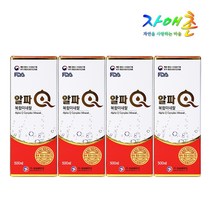자애촌 알파큐 알카리 농축 복합미네랄 30ml, 4병