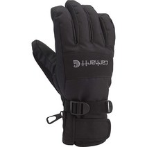 Carhartt 남성용 W.B. 방수 통기성 단열 장갑 블랙. Medium, Black