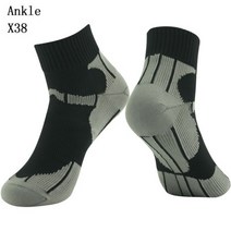 배드민턴백팩 3단 미니 가방 라켓가방-발목 방수 스포츠 양말 통기성 바람막이 SGS 인증 야외 하이킹 등산 낚시 사이클링 1 쌍, M, Ankle X38, Ankle X38+M