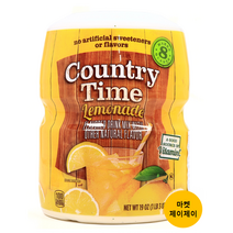 컨츄리타임 레몬에이드 믹스, 3개, 1통, 538g