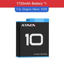 스테디 캠 카메라 봉 모노포드 삼발이 GoPro Hero 용 배터리 또는 충전기 키, 05 G10 G9 Battery