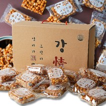엄마가 오란다 명품 수제 강정 세트 옛날 전통 과자 명절 선물세트 결혼 답례품 추천, 23g, 24개