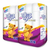 NEW땡큐 휴지 화장지 3겹 30롤 X 2개