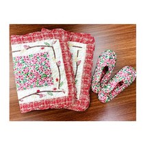 데일리 빨아쓰는 순면 퀼트 발매트 꿈의정원