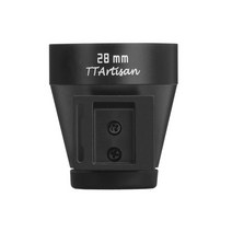TTartisan-21mm 28mm 광학 뷰파인더 콜드 슈 라이카 M9 리코 GR III ii GR3 카메라 외부 액세서리