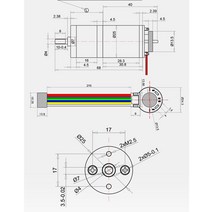 하이보1마력GM25-370 마이크로 DC 기어 모터 6V 12V 24V 인코더 속도 측정 코드 플레이트 선물 브래킷, 10 23rpm_02 12V