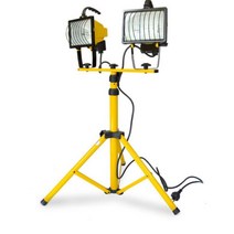 3단형 양구형 할로겐 투광기 받침대 삼발이