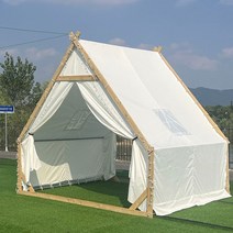 글램핑텐트 글램핑제작 글램핑 몽골 장박 캠핑 방갈로, 방형[입구폭4m길이4m]