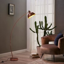 팀슨 아르코플로우 거실 조명 장스탠드 베르사노라, 아르코플로우2 로즈골드 VNL00025