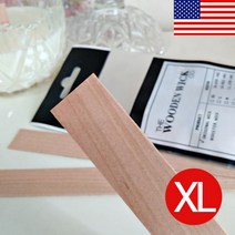 우든윅 오리지날 나무 심지 세트XL-5개/젤 캔들 재료