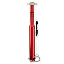골프 클럽 헤드 웨지 및 아이언 청소용 브러시 골프 그루빙 도구, Red