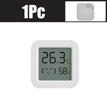 곡물 벼 수분 활성도 측정기 스마트 온도계 블루투스 호환 온도 습도 센서 디지털 습도계, 1개