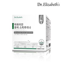 [백화점정식입점브랜드] 닥터엘리자베스 하와이안 퓨어 스피루리나 120캡슐 (2개월분), 400mg x 120캡슐 (48g)