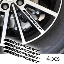 4개 바퀴 데칼 밤 비전 반사 시트로엥 C4 C5 C3 C2 C1 C4L 피카소 삭소, 파란색