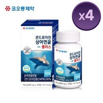 코오롱제약 콘드로이친 상어연골 플러스, 108g, 4개