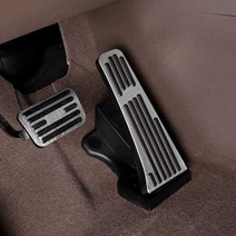 보조브레이크 운전연수 조수석브레이크 연수용 자동차, 가속 페달 (메탈 실버) 2종세트