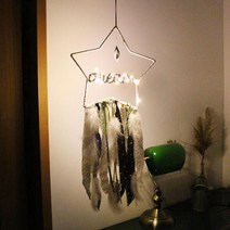 아트박스/비아케이스튜디오 자이언트 70cm 스타 드림캐쳐 LED 무드등, 스타드림_70cm