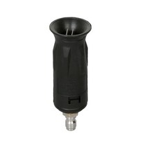 조정 가능한 고압 와셔 노즐 팁 가변 스프레이 패턴 1/4in 3000 psi, 검은색, 수직의