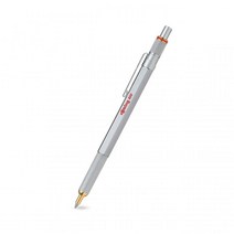 ROTRING 로트링 800 실버 볼펜 회전식수납 타입 유성 20232580, 단품