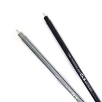 슬라이드 높이조절 폴대 타프 텐트 캠핑용, 블랙