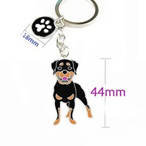 Garden Miller 열쇠 고리 열쇠 고리 정품보장, Rottweiler