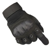 SP 모터스 하드쉘 터치 라이더 장갑, 블랙