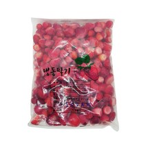 논산냉동딸기 2kg / 국산 국내산 무가당홀, 10kg(2kgx5팩)