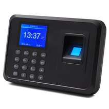 출퇴근기록기생체 인식 지문 출석 기계 USB 사무실 시간 시계 직원 기록 전자 장치 다국어 1pc, 한개옵션0