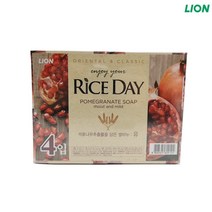 리온 쌀비누 작약 석류 비누 보습 편안한향 4p