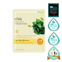 다자연 어성초 마스크팩 60매, 없음