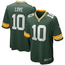 NFL 그린 베이 10번 조던 러브 럭비 미식축구 저지 유니폼