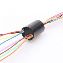 슬립링 조절 모터 전자 1PCS 1A 8CH 4CH 회로 전도성 슬립 링 마이크로 로터리 커넥터 회전 직경 8.5mm PSR-TS 전기 수집, U type Dia 8.5mm 8CH