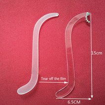 아크릴장식장 박스 주문제작 케이스 솜인형 보관함 로봇 진열장 미니 피규어 웹연예인 아크릴 귀걸이 스틱, 03 S shaped 15cm_02 M-10 pcs