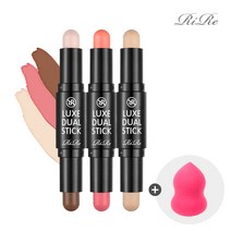 (1+1+워터퍼프증정) 리르 룩스 듀얼스틱, 듀얼스틱_1호, 듀얼스틱_1호+워터퍼프