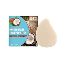 샴푸 바 수제 천연 성분 헤어 모발 유기농 허브 성장용60g 천연 생강 비누 수제 헤어, 코코넛