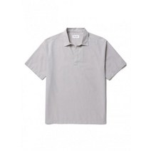 EDITION 에디션 세미오버핏 풀오버 반팔 셔츠_NND2WC1952BE 399011
