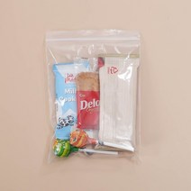 튼튼한 PE 지퍼백 100p세트 14x20cm 투명 포장 위생, 없음
