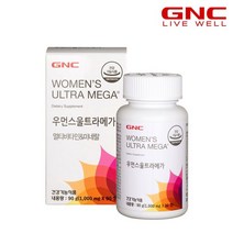 GNC 건강식품 비타민 비타민C [GNC] 우먼스 멀티비타민 앤 미네랄 (90정) 45일분, 상세 설명 참조, 단일옵션
