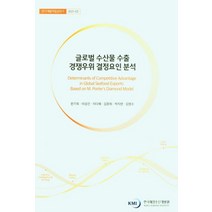 글로벌 수산물 수출 경쟁우위 결정요인 분석, 한기욱 저, 한국해양수산개발원