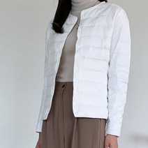 여성 오리털 경량패딩