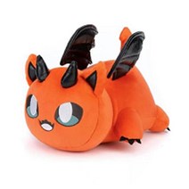 인형 Meemeow Aphmau 플러시 Meemeows 음식 고양이 Plushie Bunle Ahpmau 프렌치 프라이 버거 베개 완구 Kawaii Cute Plushy Cats, [24] Demon cat
