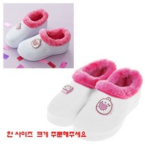 오너클랜 겨울만능화 EVA 몰랑이 캐릭터실내화 학생 방한슬리퍼