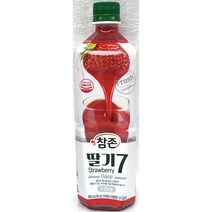 [더착한푸드]딸기농축액(참존 835ml) 식자재마트 대용량 업소용 음료원액 딸기원액 딸기음료 음료베이스(액상) 통조림 농축액