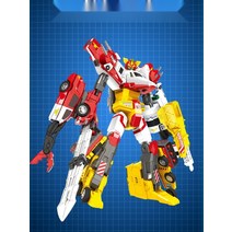 [중국출시품] 헬로카봇 마이티가드 최강4단 로봇 합체, A